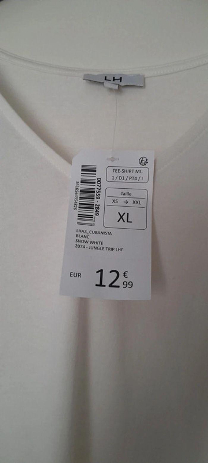 Haut blanc taille XL neuf - photo numéro 6