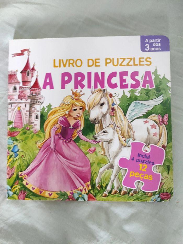 Livre puzzles princesse - photo numéro 1