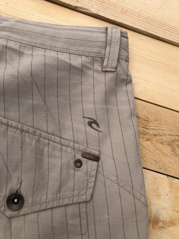 Short baggy / Jort cargo brodé ripcurl 36US - photo numéro 7