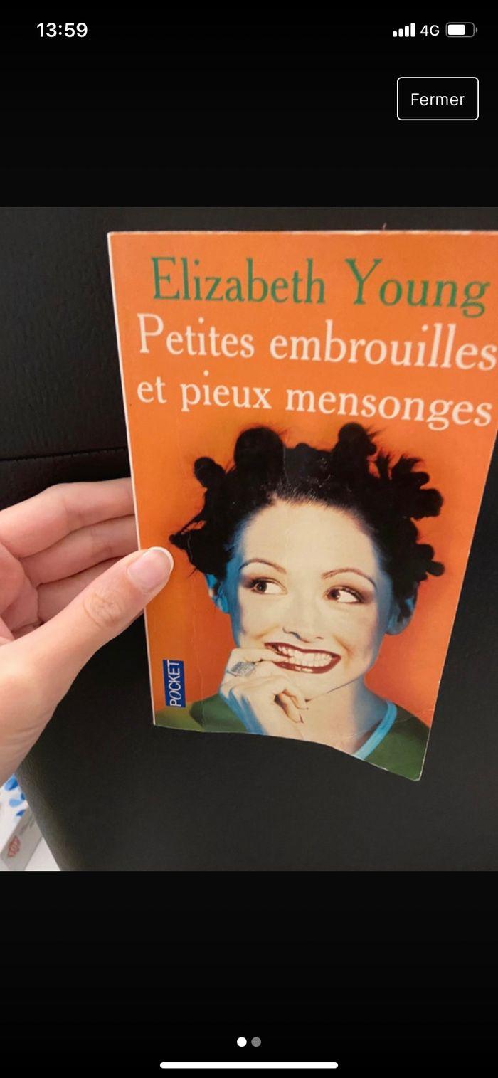 Livre petite embrouille et pieux mensonges