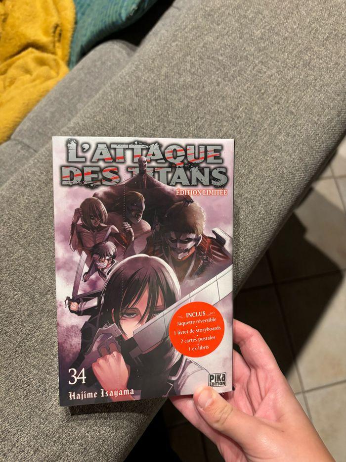 Tome 34 SNK attaque des titans - photo numéro 2