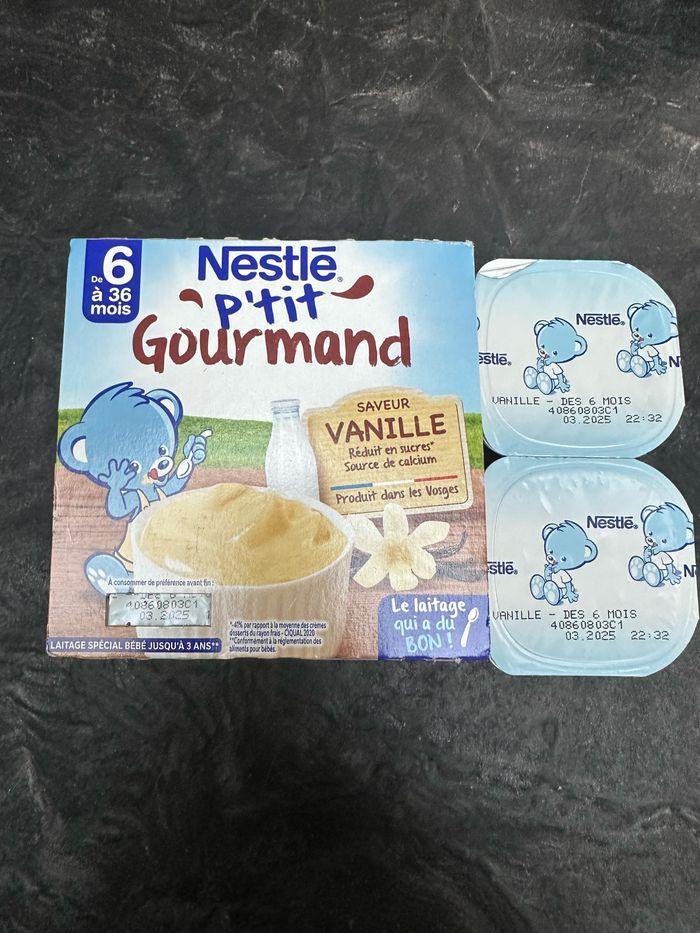 Yaourt vanille nestle p’tit gourmand - photo numéro 2