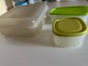 Lot Tupperware vert et blanc et saladier