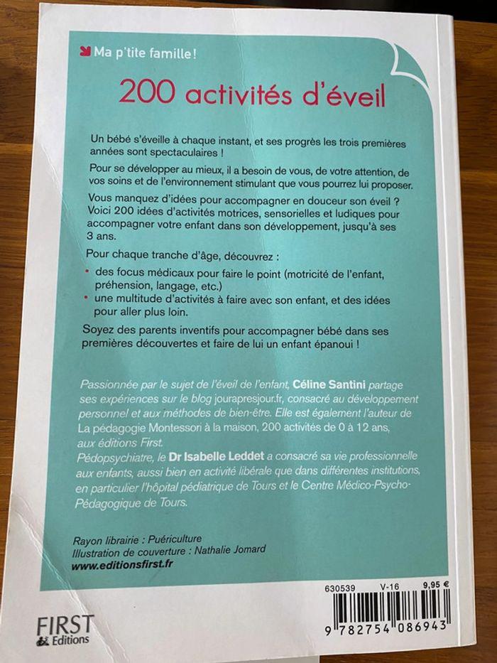 Livre « 200 activités d’éveil » - photo numéro 2