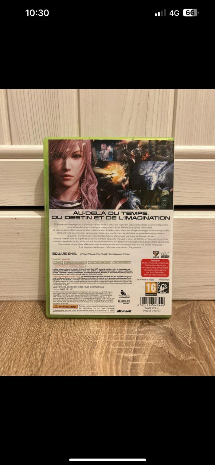 Jeu XBOX 360, Final Fantasy XIII-2, très bon état, complet - photo numéro 2