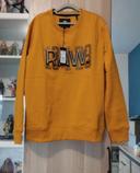 Pull sweat G-Star RAW orange moutarde et noir neuf - Taille XL