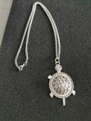 Collier et pendentif tortue