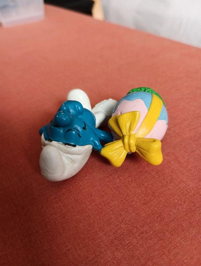 Schtroumpf œuf de Pâques 1984 - photo numéro 5