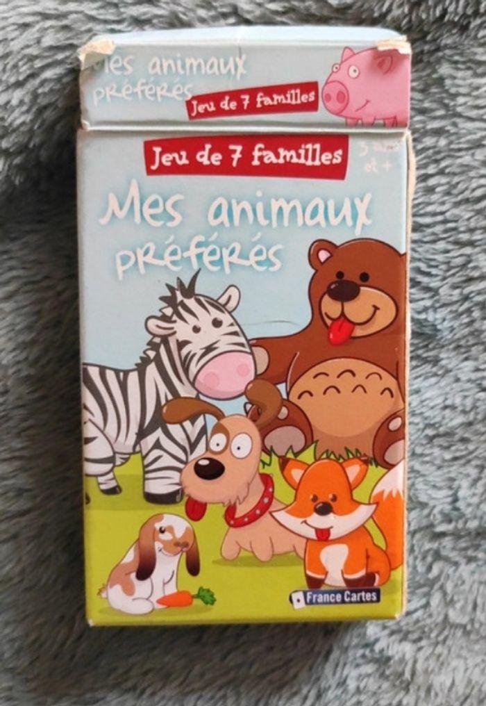 Jeu des 7 familles Mes animaux préférés - photo numéro 1