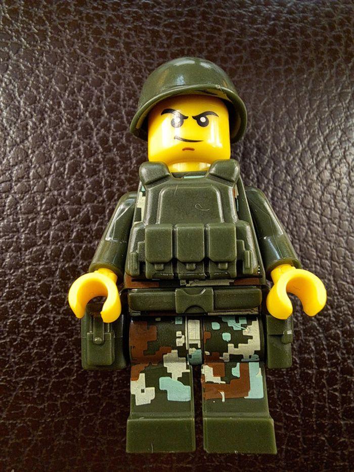 Figurine Lego compatible Militaire - photo numéro 1