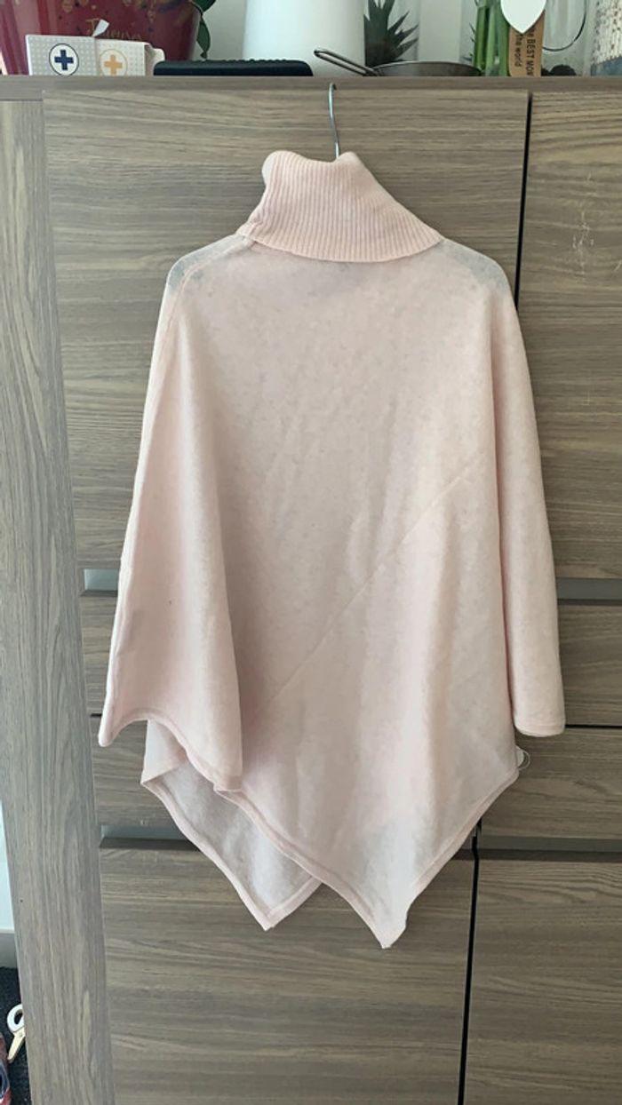 Poncho rose pâle taille S/M Tex - photo numéro 2