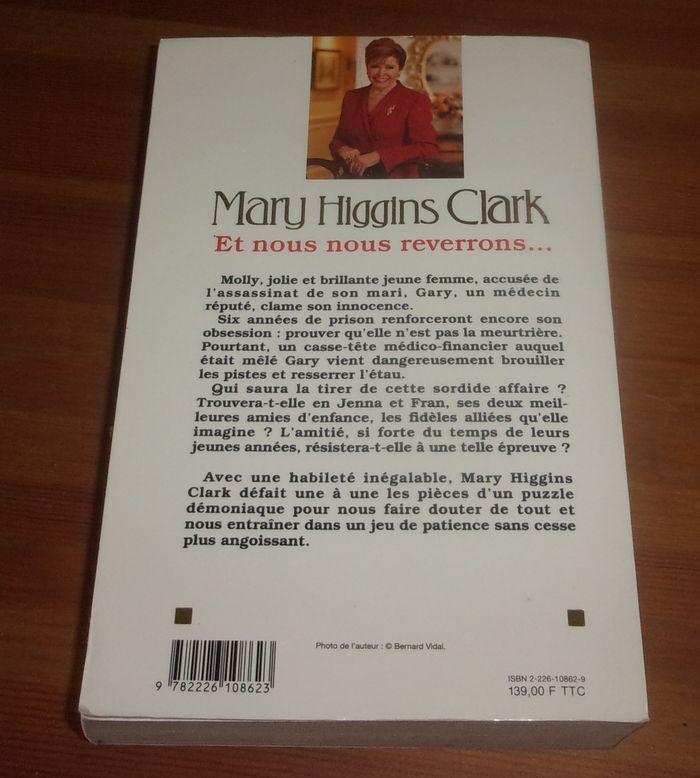 Et nous nous reverrons de Mary Higgins Clark roman - photo numéro 2