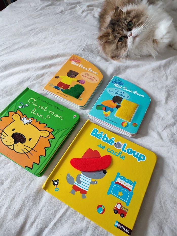 Lot de 4 livres bébé - photo numéro 1