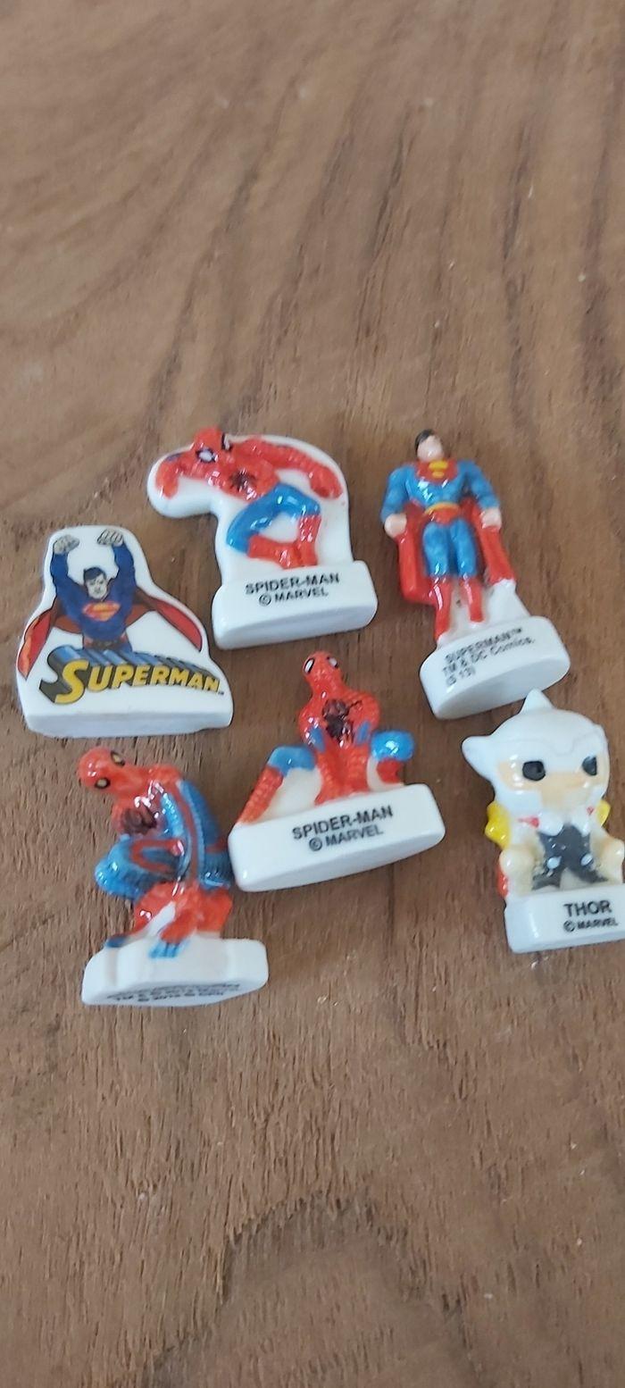 Lot de 6 fèves Marvel