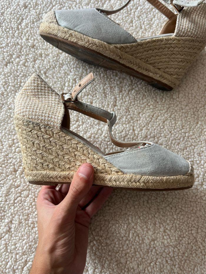 espadrilles argentées Tamiko - photo numéro 3