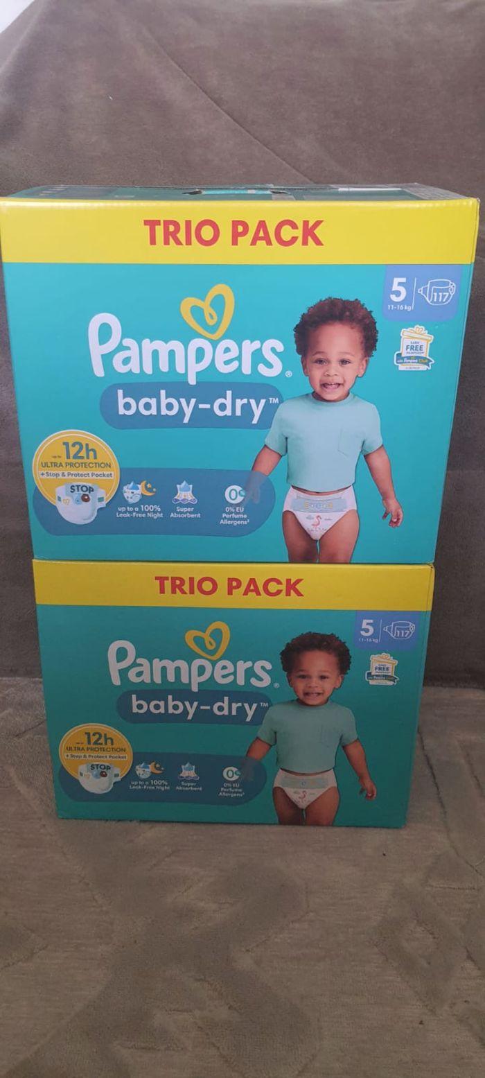 Deux troi pack couche Pampers taille 5 - photo numéro 2