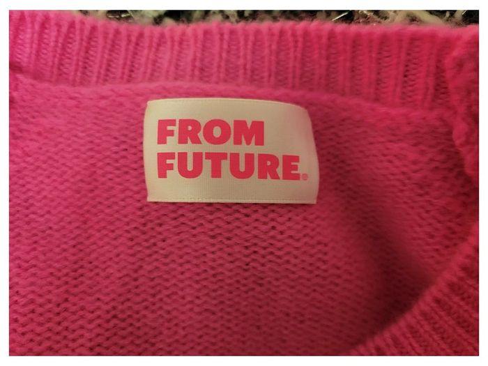 pull 100% cachemire From Future rose taille S - photo numéro 5