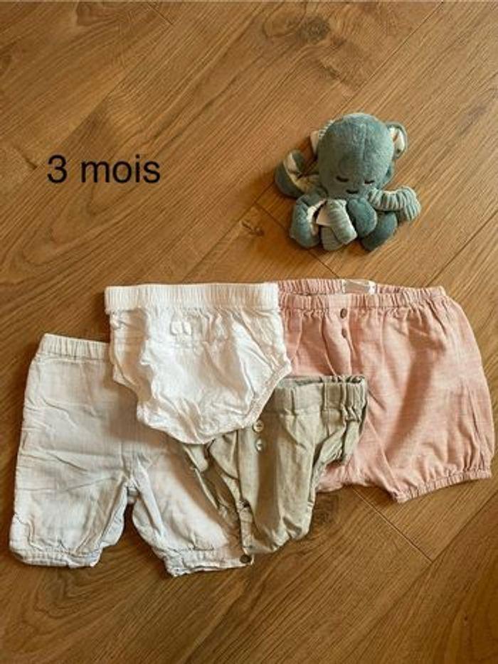 Short et cache couche