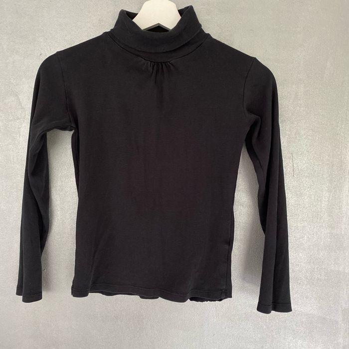 Sous pull à col roulé noir taille 9 - 10 ans