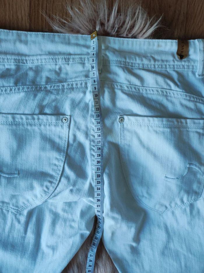 Mango jeans blanc effet large très bon état - photo numéro 10