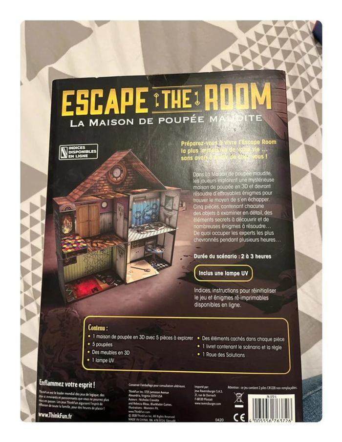 Escape the room la maison de poupée maudite - photo numéro 3