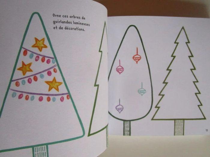 Dessins et coloriages Noël - Mini-livre - photo numéro 4