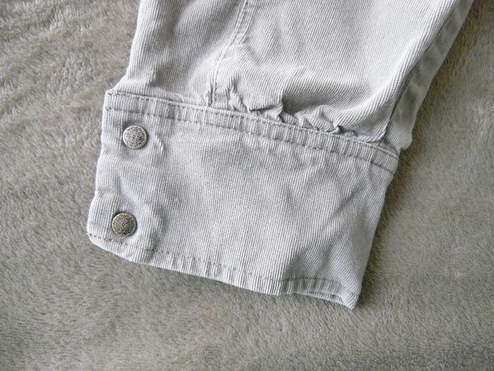 Beau pantalon velours gris, taille 4 ans. - photo numéro 2