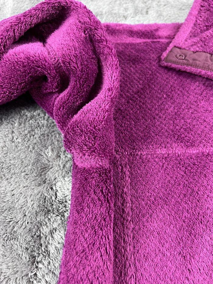 👕 Sweat Pull quart zip demi zip Polaire Femme Vintage Patagonia Violet Taille L 👕 - photo numéro 13