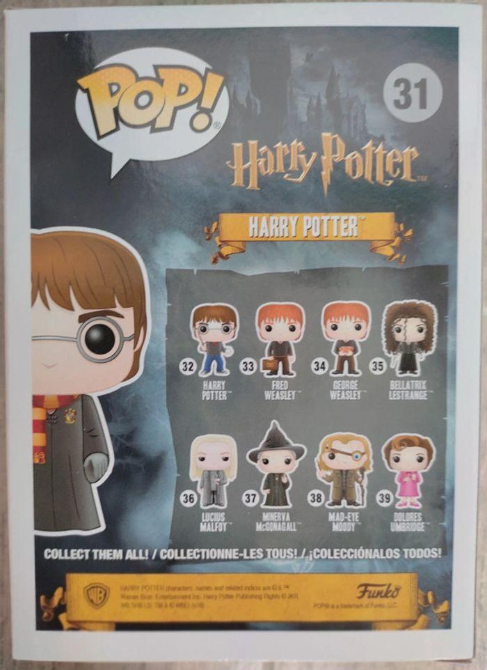 Figurine Pop Harry Potter n°31 NEUVE - photo numéro 3