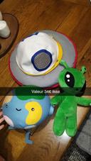 Lot peluches espace planette