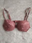 Soutien gorge rose bronze