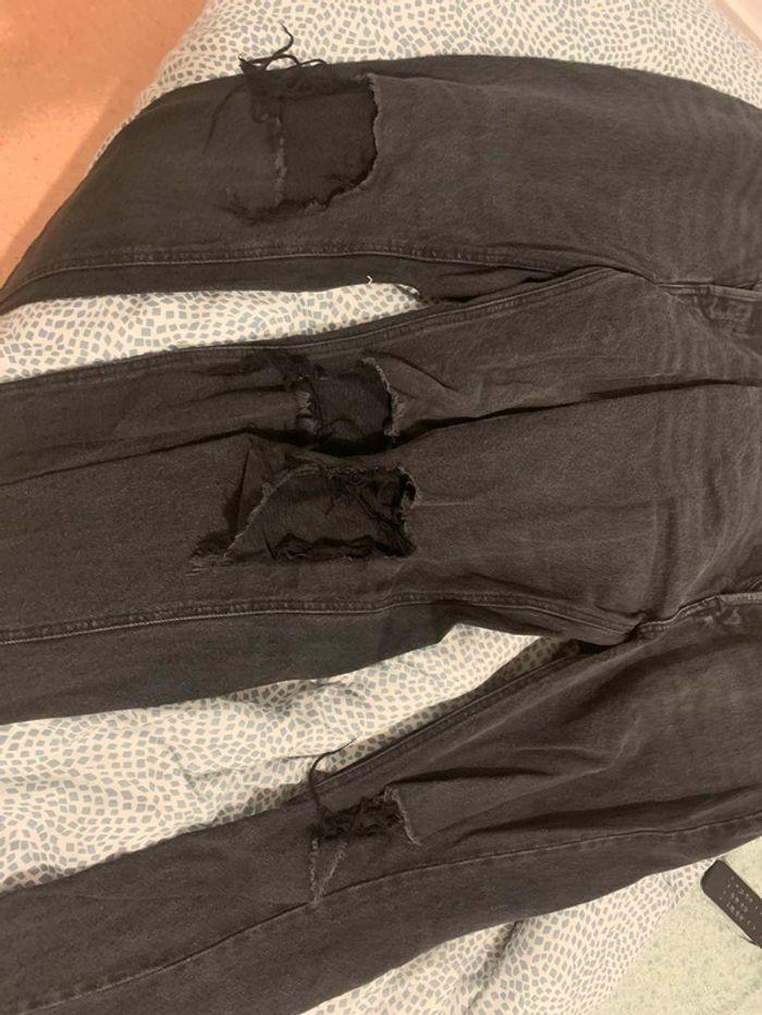 lot de 2 jeans à trou - photo numéro 2