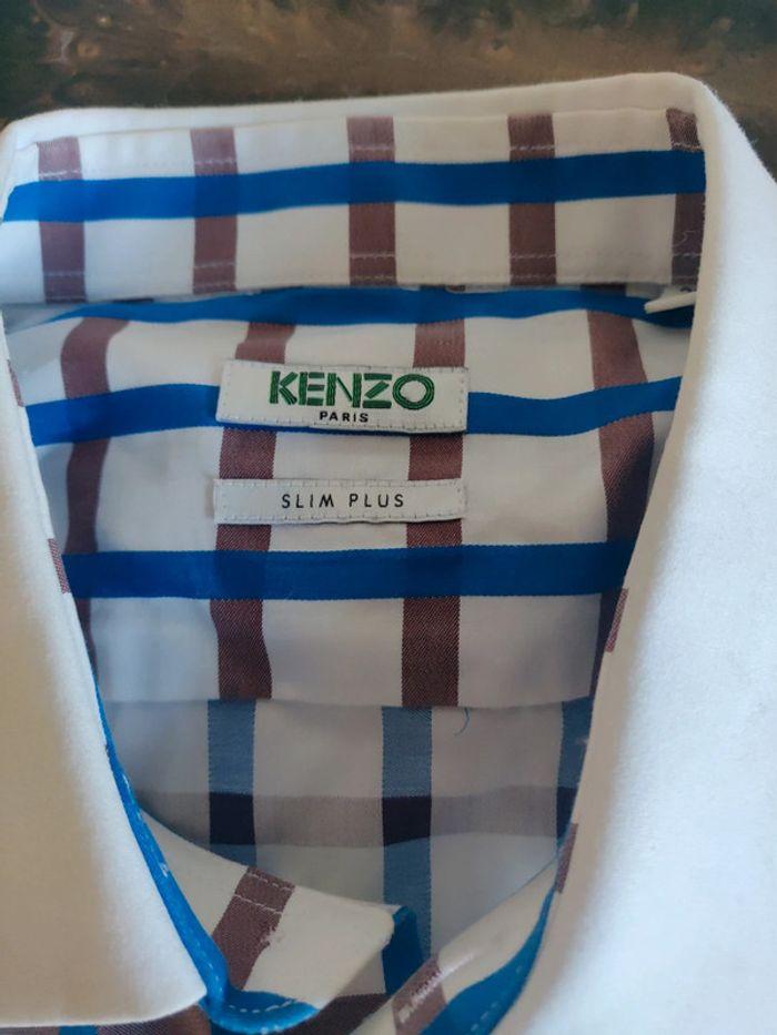 Chemise Kenzo à carreaux - photo numéro 2