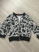 Disney HM gilet zippé Mickey noir et blanc taille 36