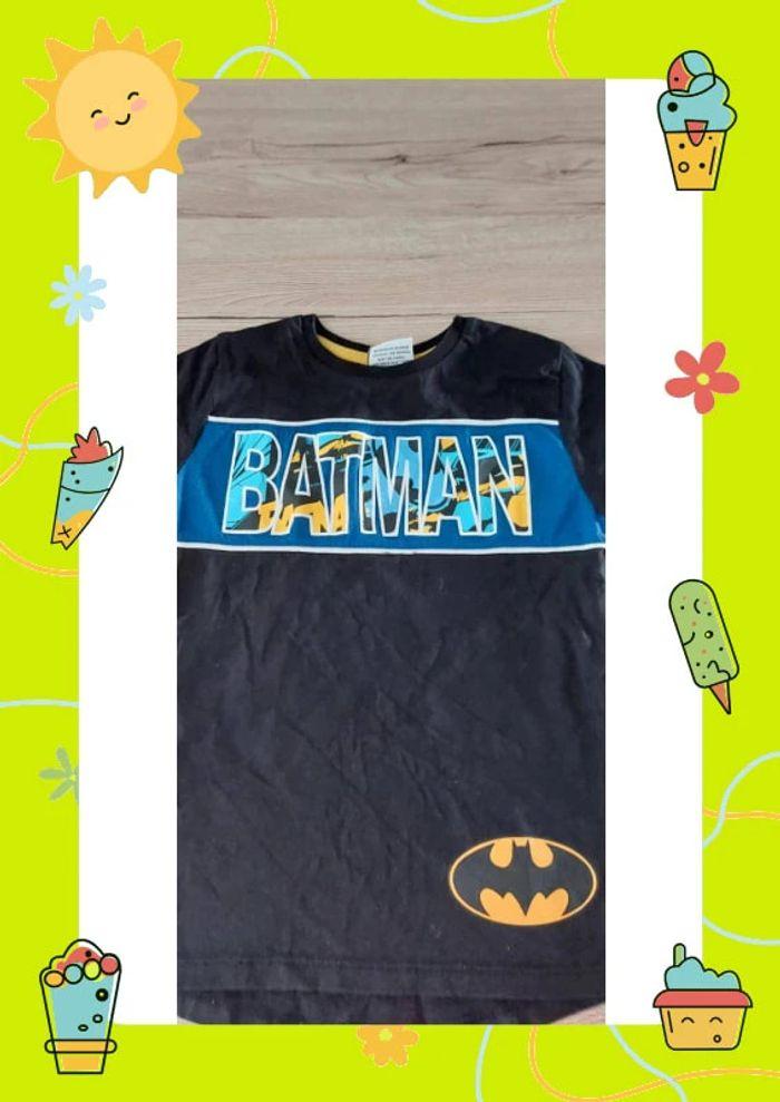 Tee-shirt "Batman" manches courtes garçon 5 ans - photo numéro 2