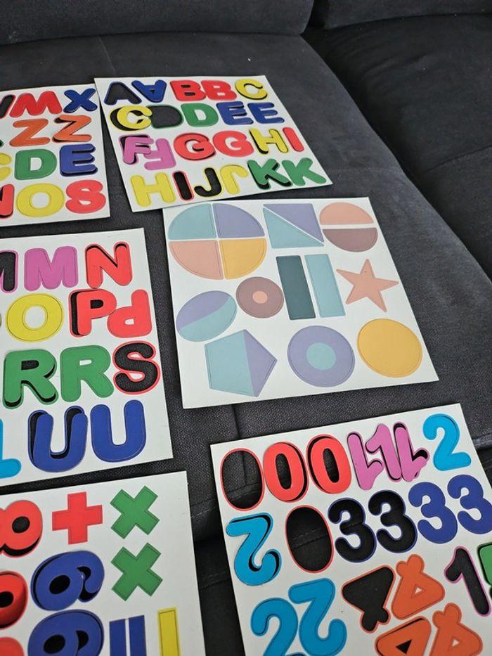 Lettres et formes  magnétiques magnets - photo numéro 6