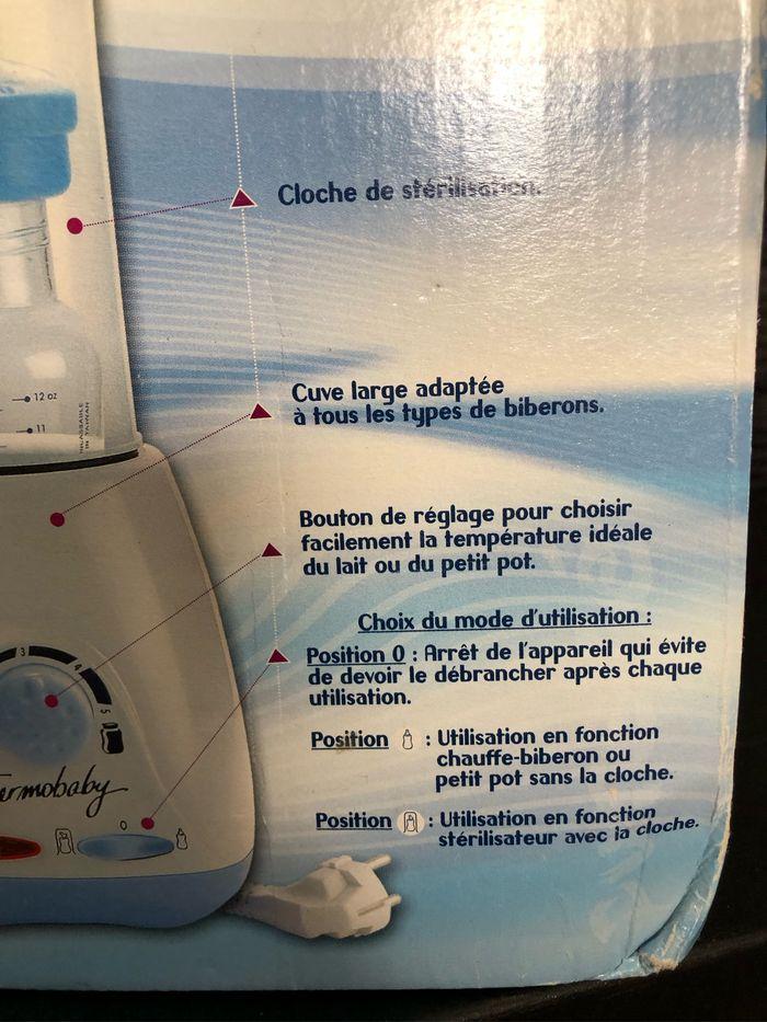 chauffe biberon sterilisateur thermobaby - photo numéro 10