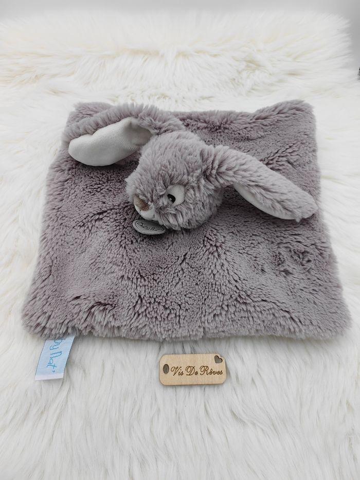 Doudou lapin réglisse gris Baby Nat Réglisse Bn0303 - photo numéro 1