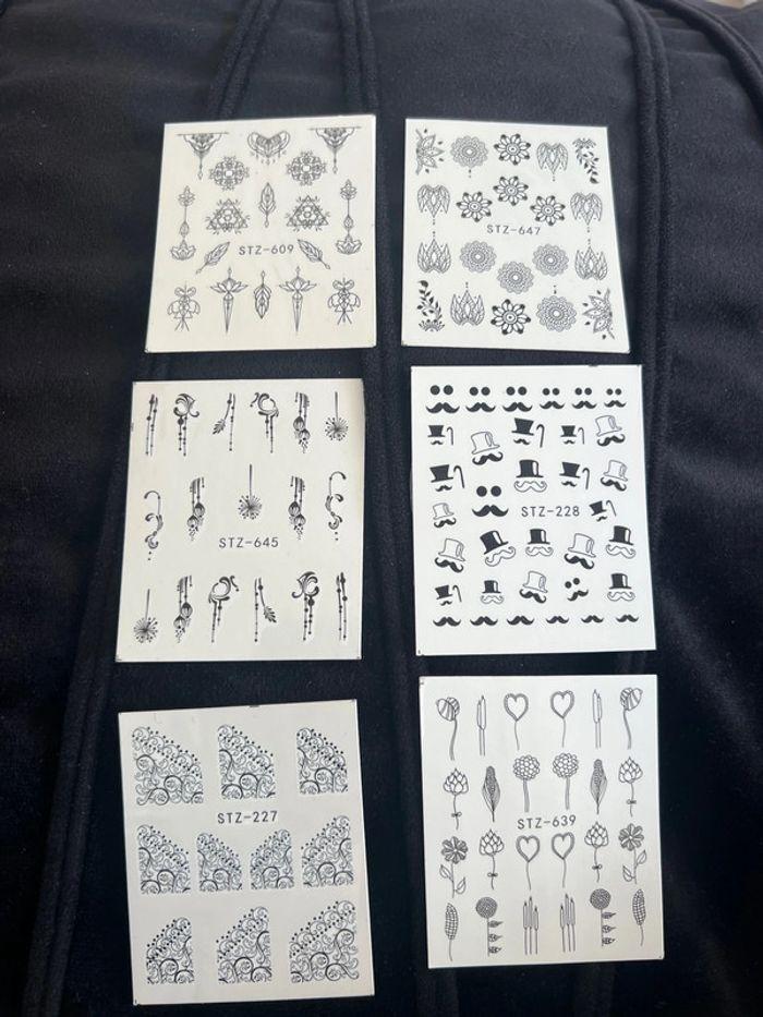 Lot Stickers ongles - photo numéro 7