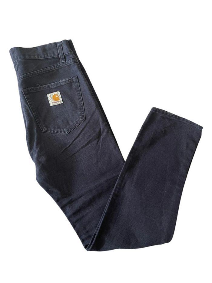 Pantalon bleu Carhartt - photo numéro 1