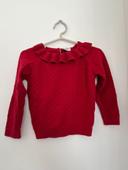 Pull 23 mois rouge