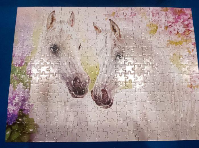 Jeu enfant - Puzzle 300 pièces - Cheval/Chevaux - Romantic Horses - photo numéro 2