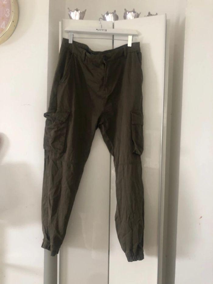 Pantalon cargo L Bershka - photo numéro 3