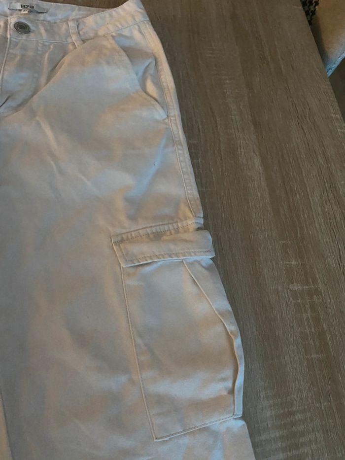 Pantalon cargo beige bizzbee taille 32 - photo numéro 4