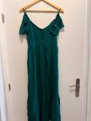 Robe longue verte