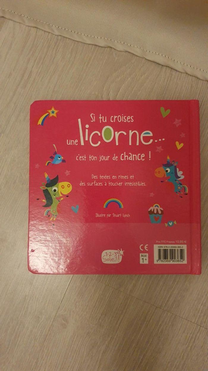 Livre à toucher Licorne - photo numéro 2