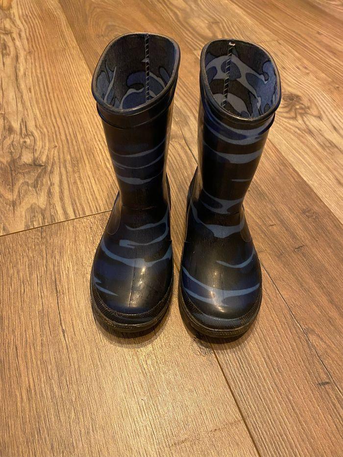 Bottes de pluie t26 bleues - photo numéro 1