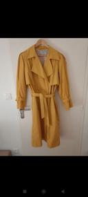 Trench jaune vintage taille 38