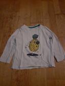 Tee-shirt manches longues ananas