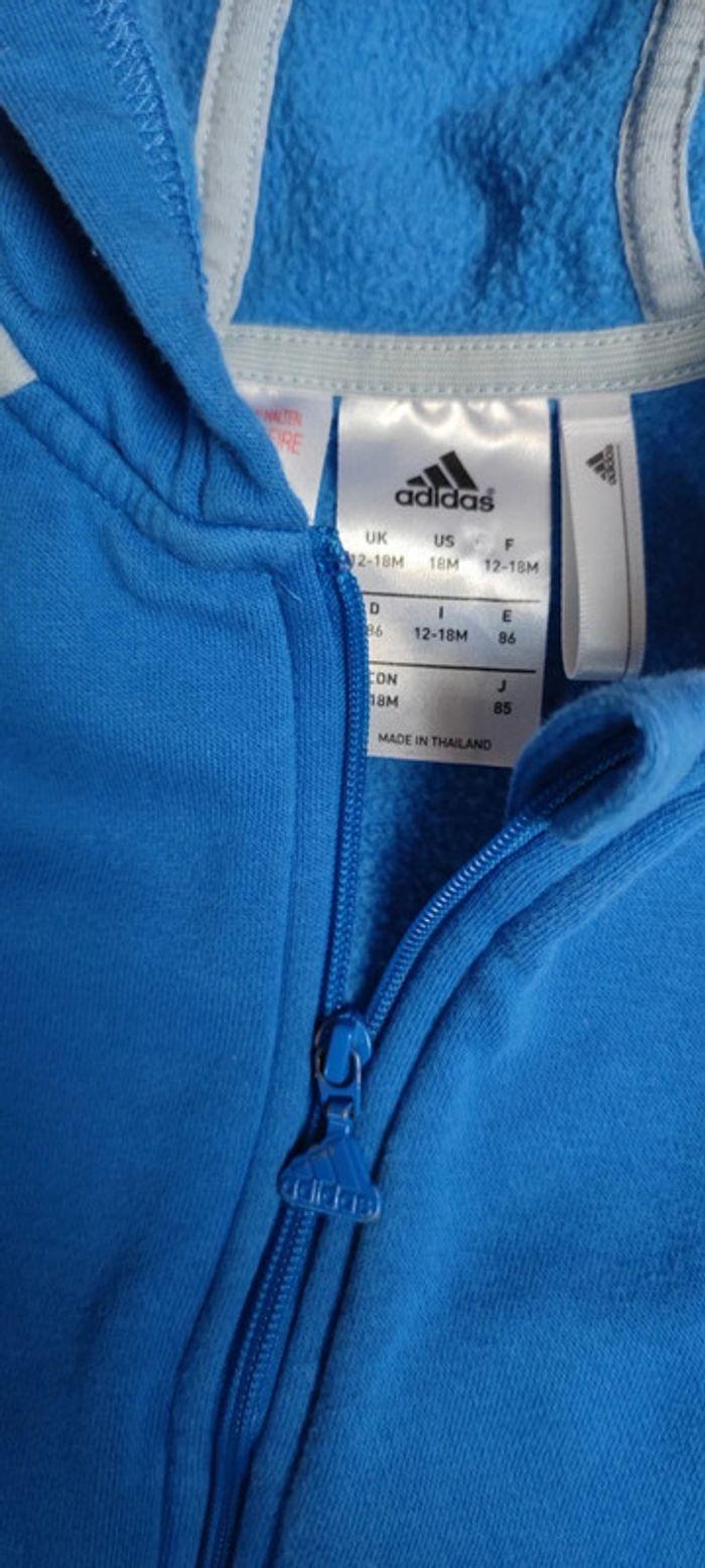 Veste de survêtement Adidas avec capuche - photo numéro 5